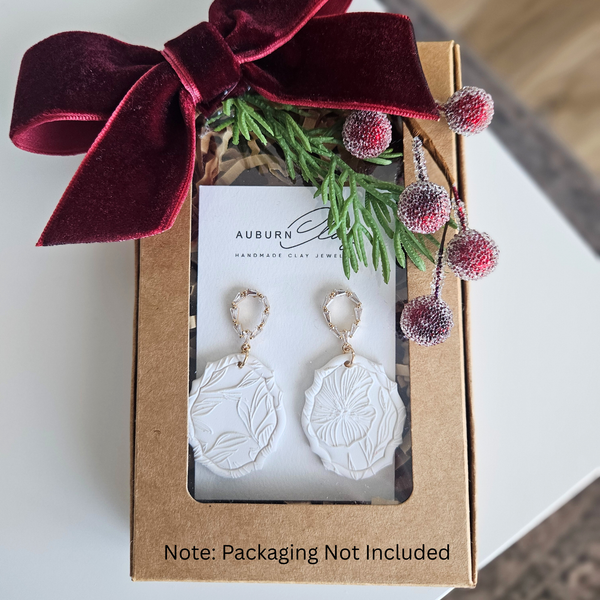 Bloom Pressed Floral Dangles